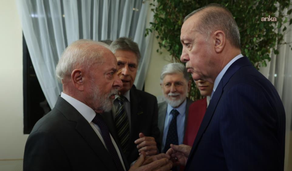 Cumhurbaşkanı Erdoğan, Brezilya Devlet Başkanı Silva ile telefonda görüştü