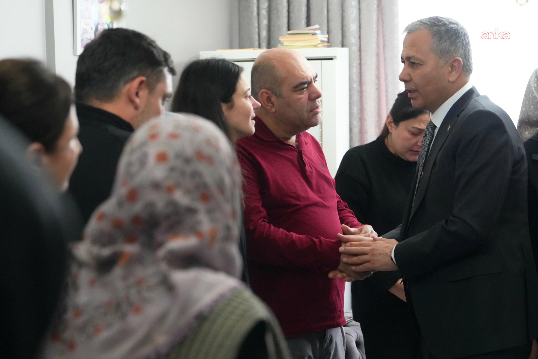 İçişleri Bakanı Yerlikaya'dan Atlas Çağlayan'ın ailesine taziye mesajı