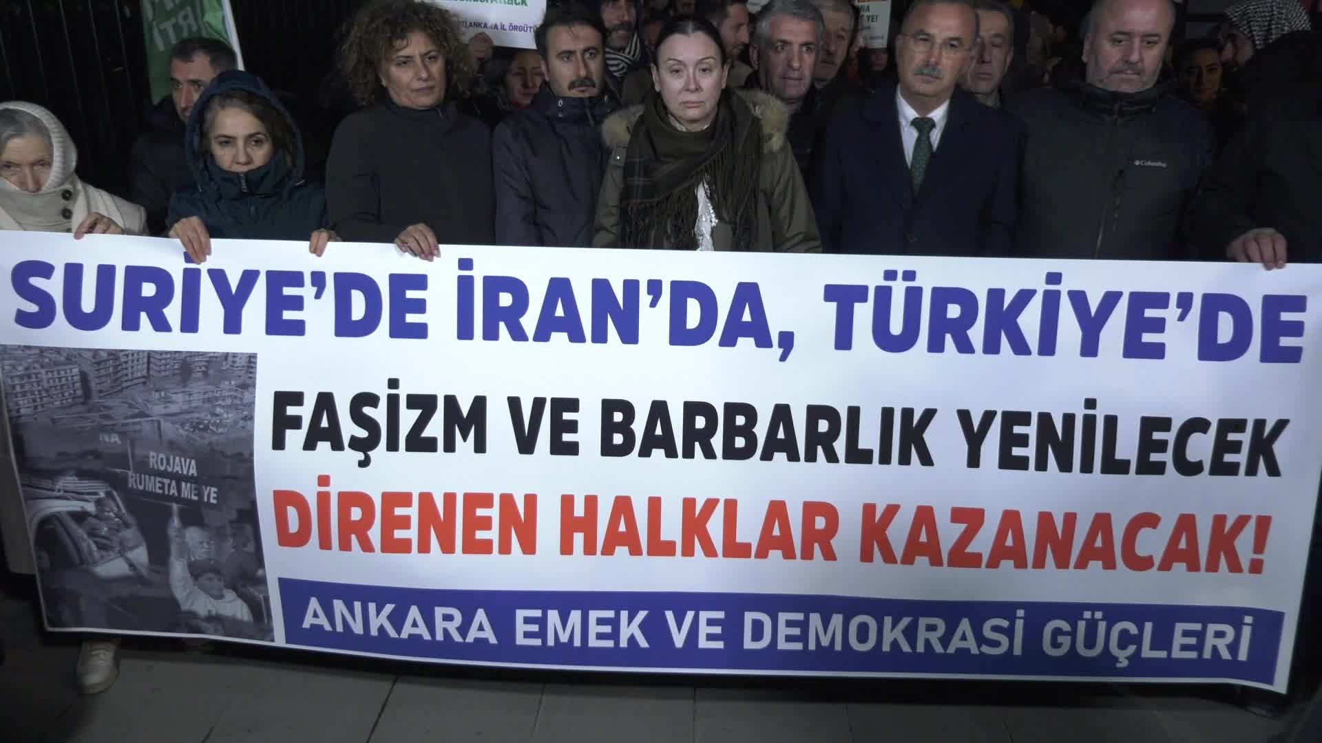 Ankara Emek ve Demokrasi Güçleri: HTŞ’ye alan açan politikalara karşı çıkıyoruz