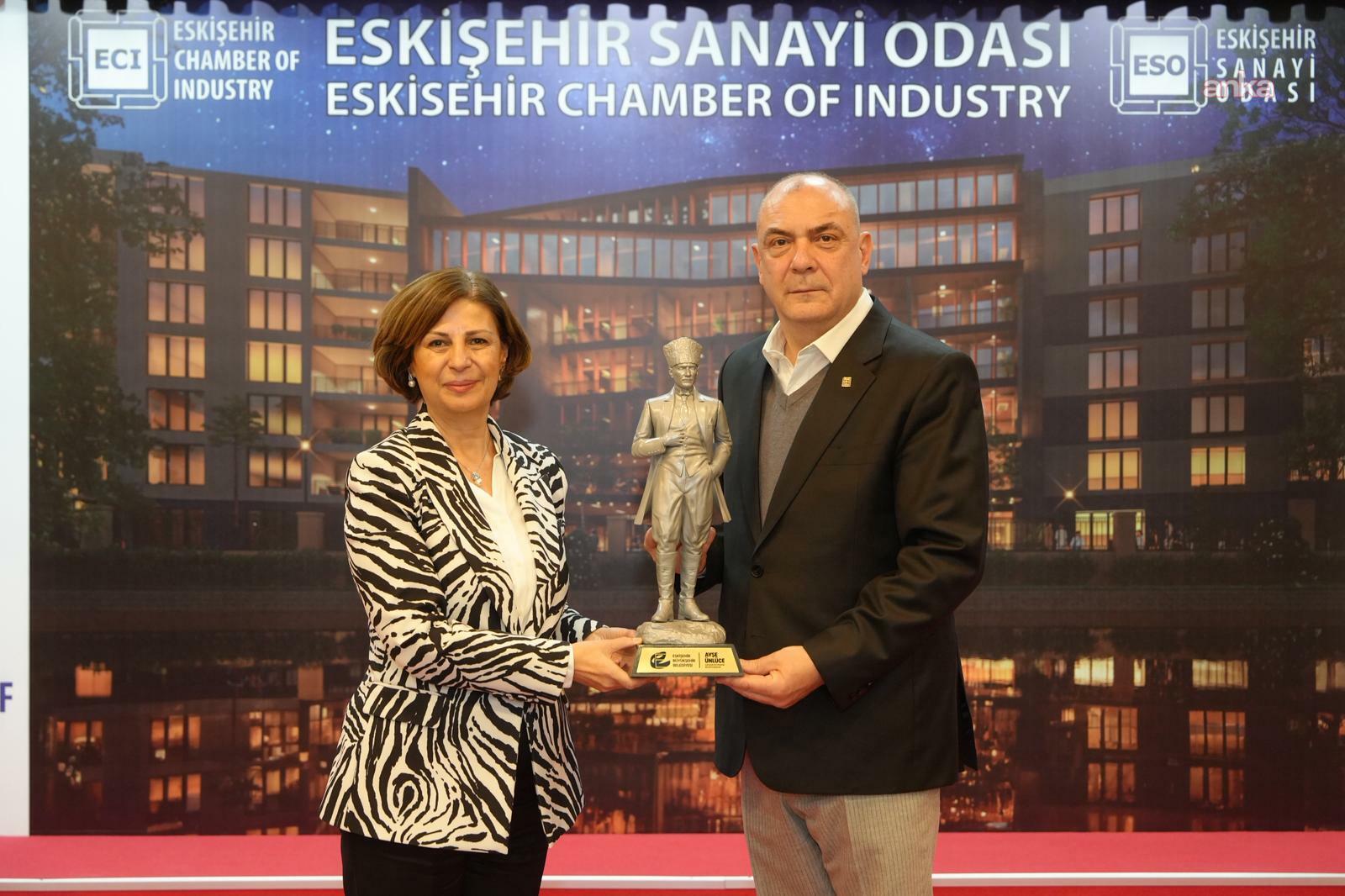 Eskişehir Büyükşehir Belediye Başkanı Ünlüce'den ESO ve EOSB'ye ziyaret