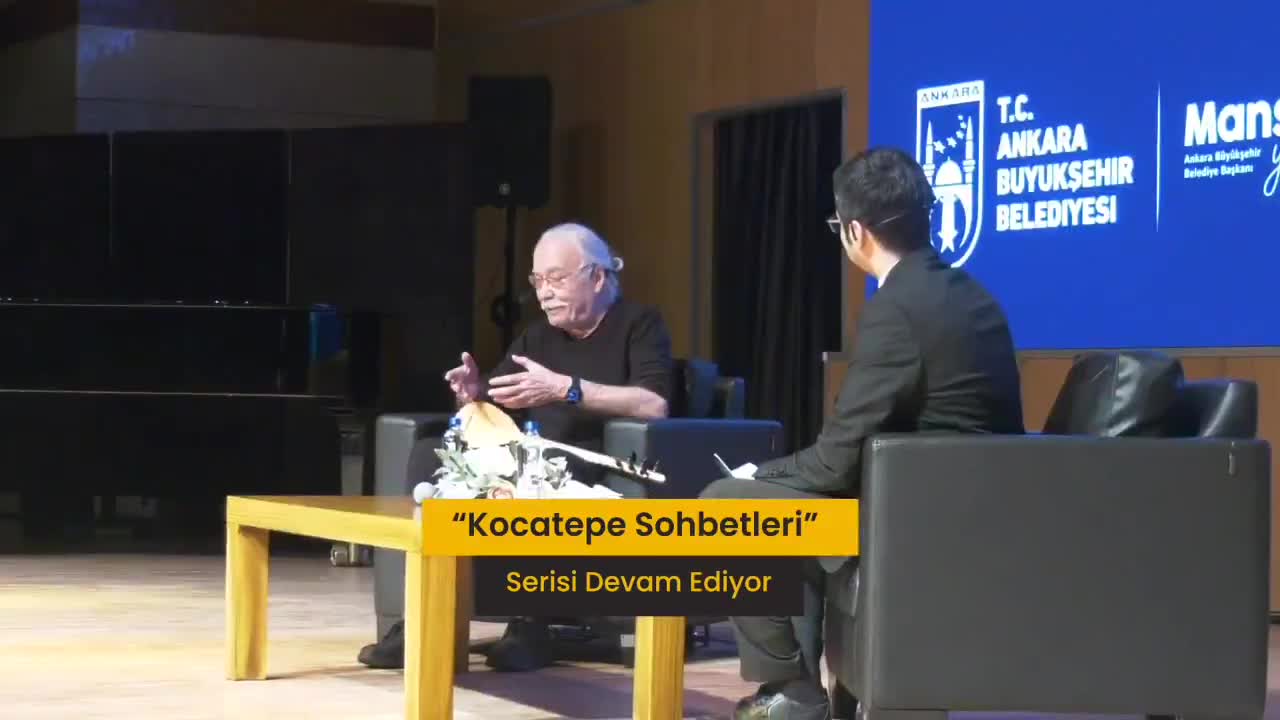 Başkent’te “Kocatepe Sohbetleri” serisinin yeni konuğu Cahit Berkay oldu