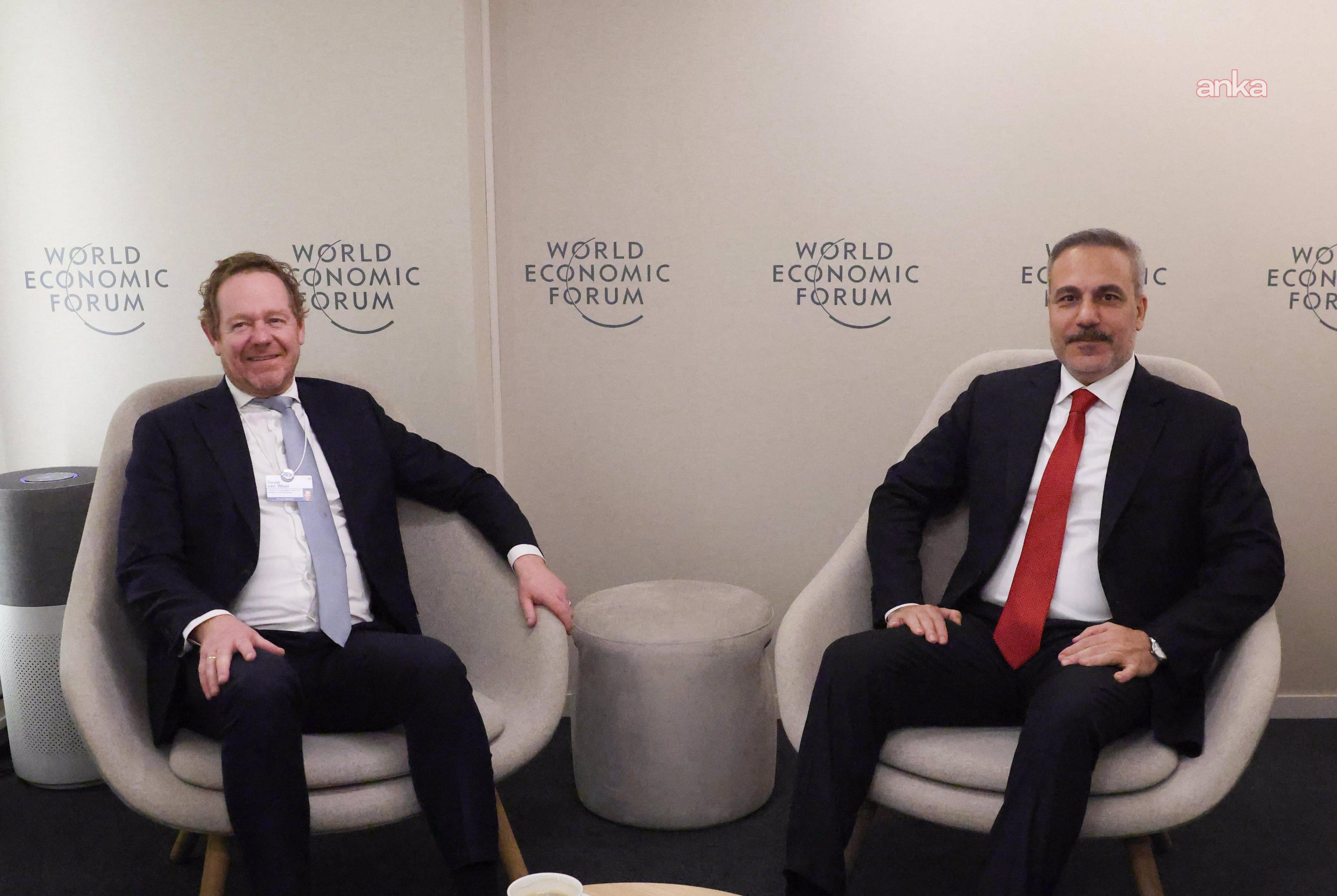 Dışişleri Bakanı Fidan, Hollandalı mevkidaşı Weel ile görüştü