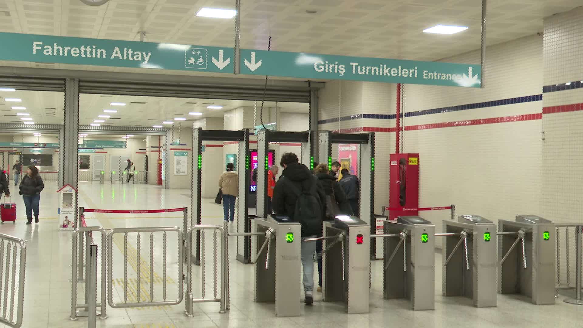 İzmir Metrosu’nda güvenli ulaşım için geçici sefer düzenlemesi