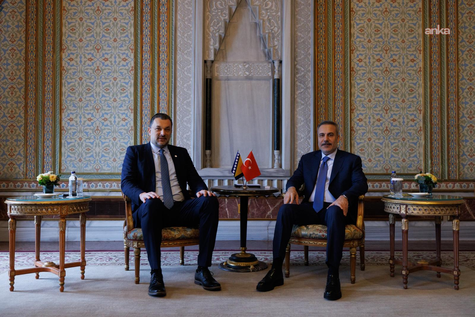Dışişleri Bakanı Fidan, Kosova Dışişleri Bakanı Gervalla-Schwarz ile görüştü