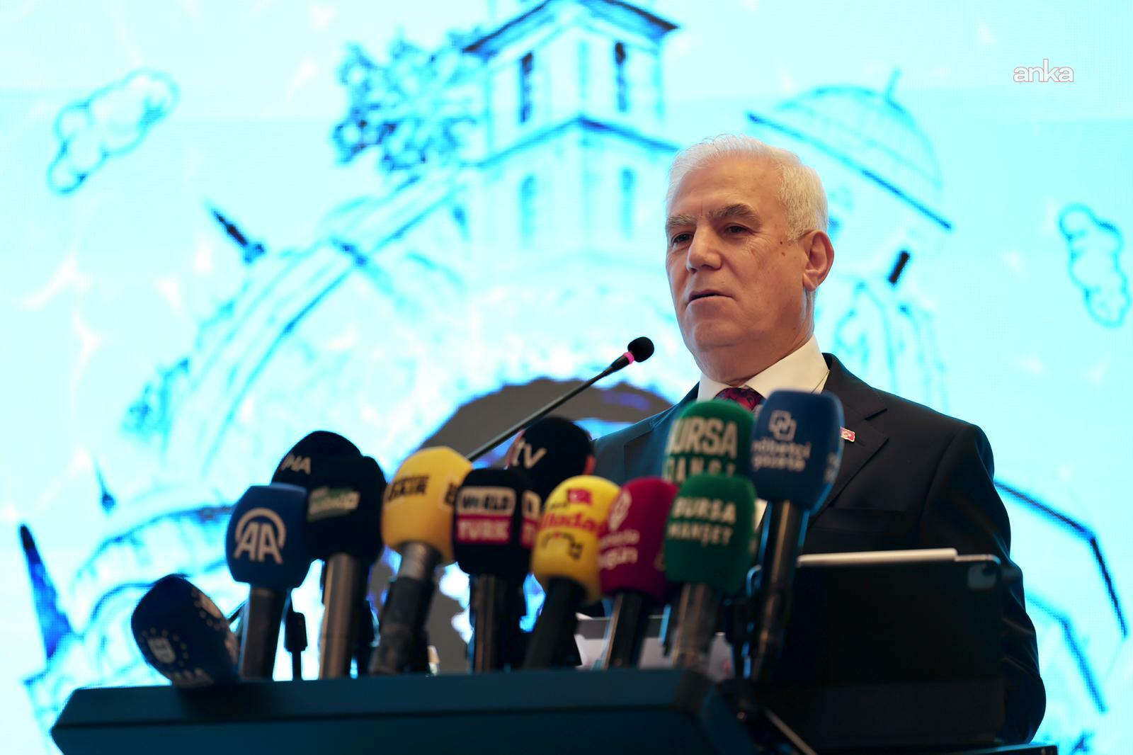 Bursa Büyükşehir Belediye Başkanı Bozbey: "Suyu asla siyaset malzemesi yapmamalıyız"