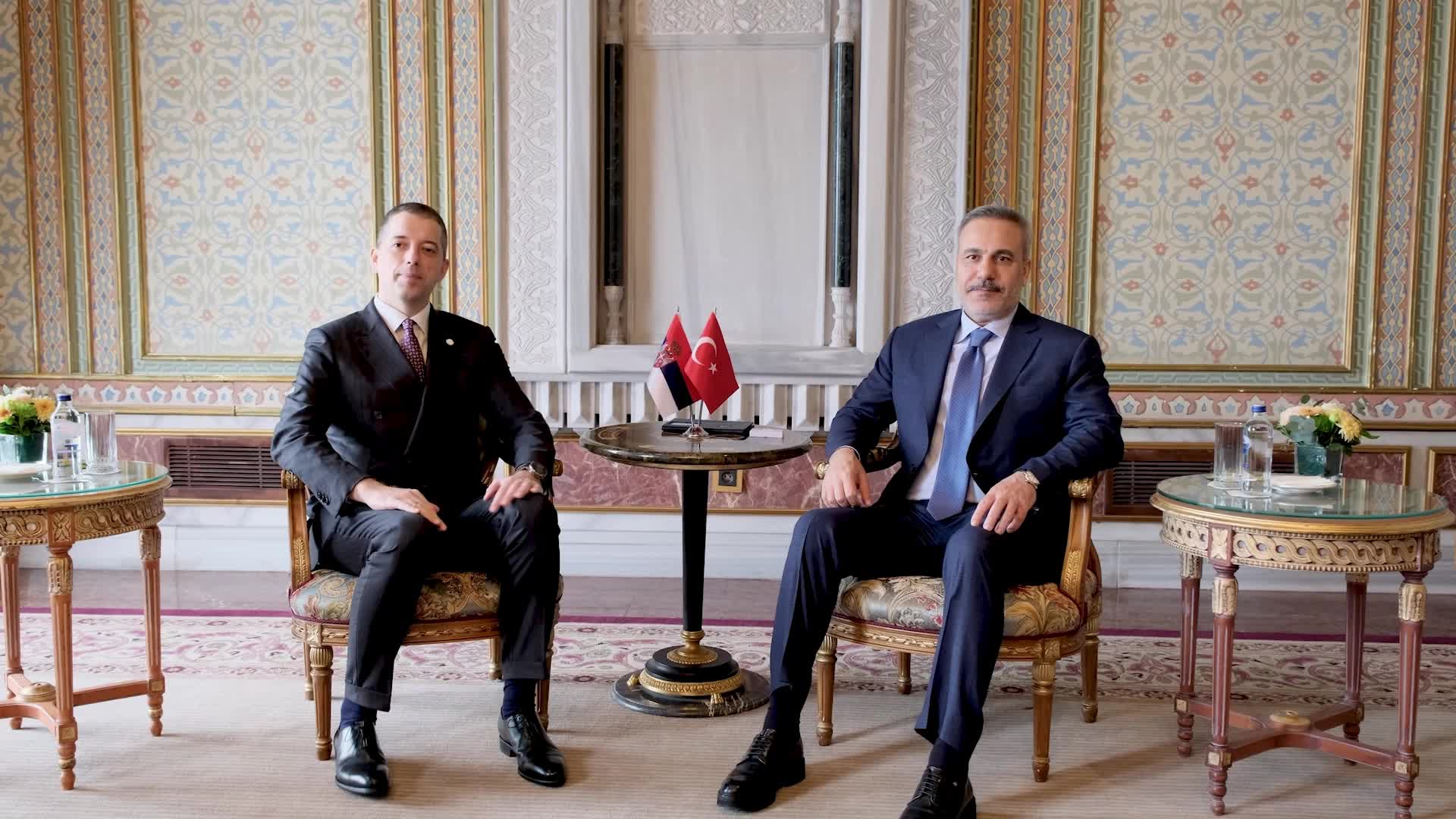 Dışişleri Bakanı Fidan, Sırbistan Dışişleri Bakanı Curiç ve Karadağ Dışişleri Bakanı İbrahimoviç ile görüştü