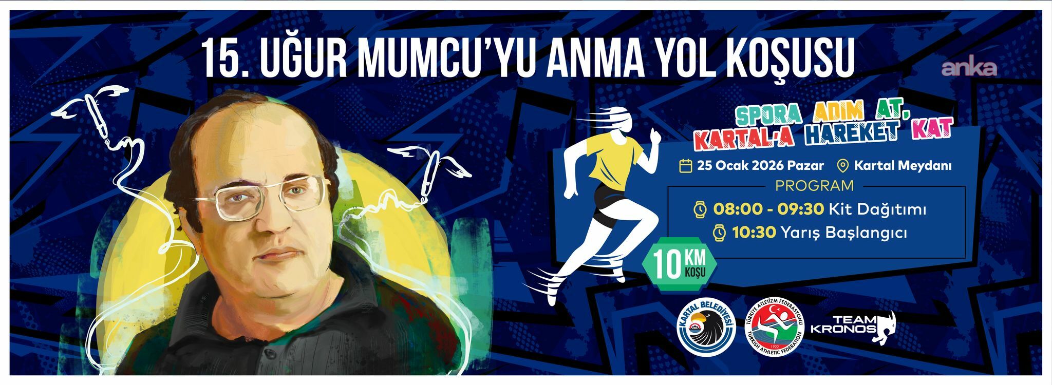 Kartal Belediyesi'nden Uğur Mumcu’yu anma koşusu