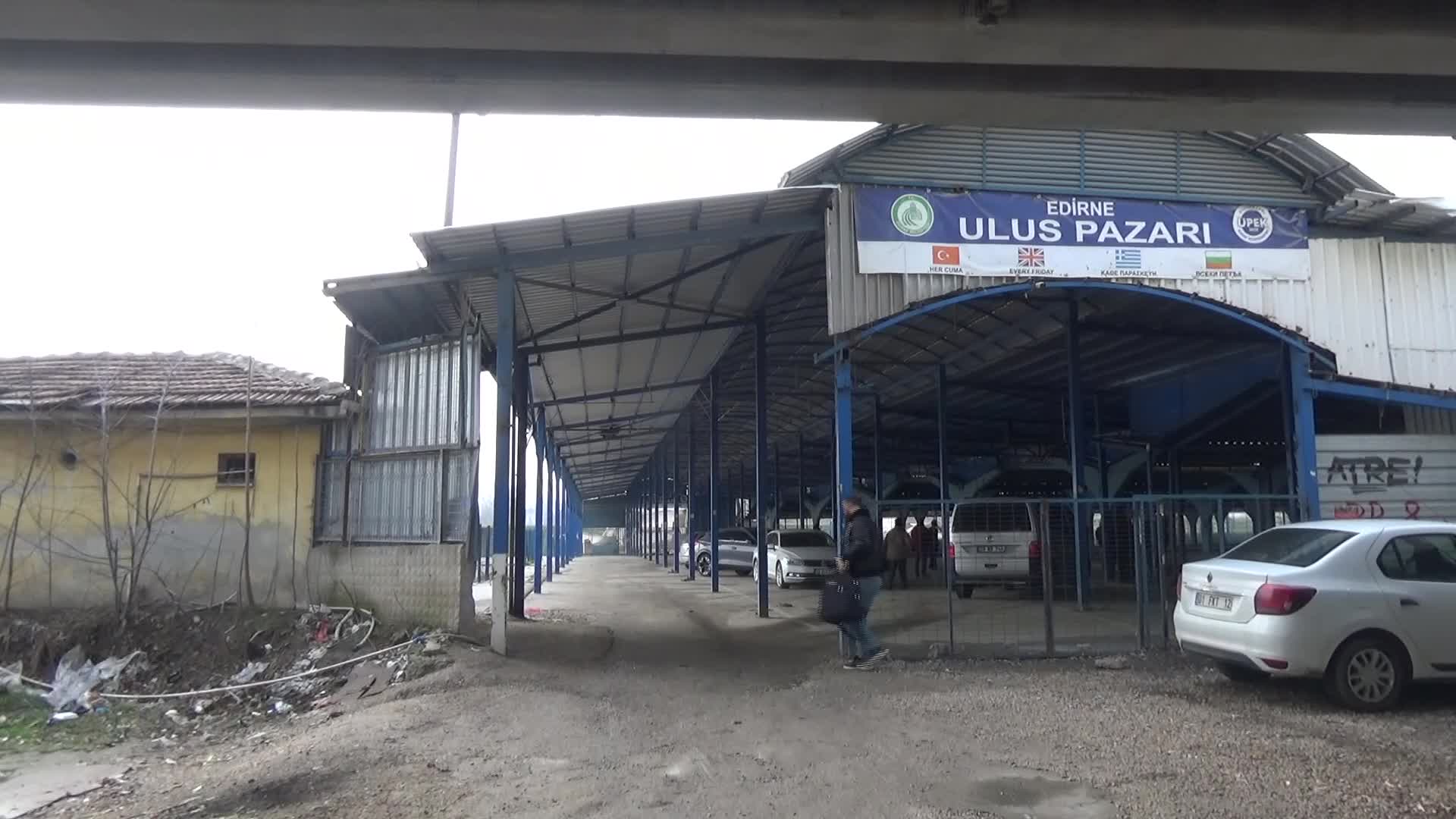 Edirne'de kapatılan Ulus Pazarı esnafı: Pazarın doğrudan belediyeye bağlanmasını istiyoruz