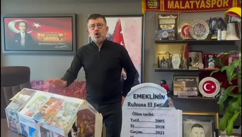 CHP'nin TBMM'deki "tabutlu" eylemi... Veli Ağbaba: "Rahatsız oldukları tabut değil, yüzsüzlükleri, emekliye reva gördükleri açlık, yoksulluk"