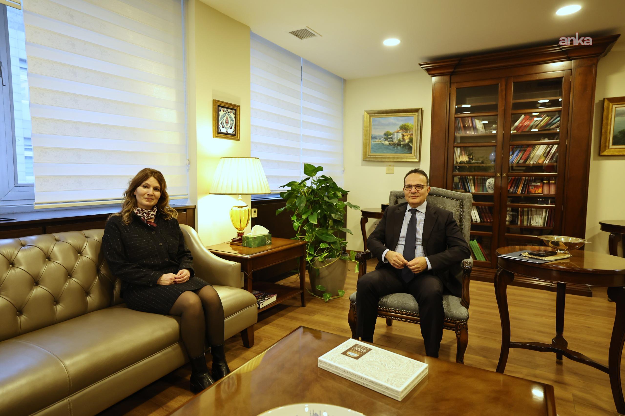 Dışişleri Bakan Yardımcısı Bozay, Kuzey Ren-Vestfalya Eyalet Milletvekili Durdu ile görüştü