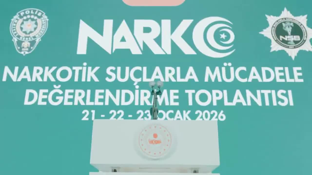 Yerlikaya: Uyuşturucuyla mücadele bir milletin istikbalini savunma meselesidir