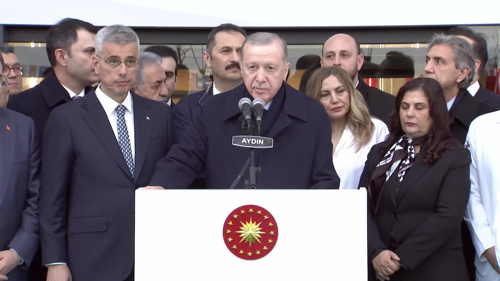 Cumhurbaşkanı Erdoğan, Aydın Şehir Hastanesi açılış törenine katıldı