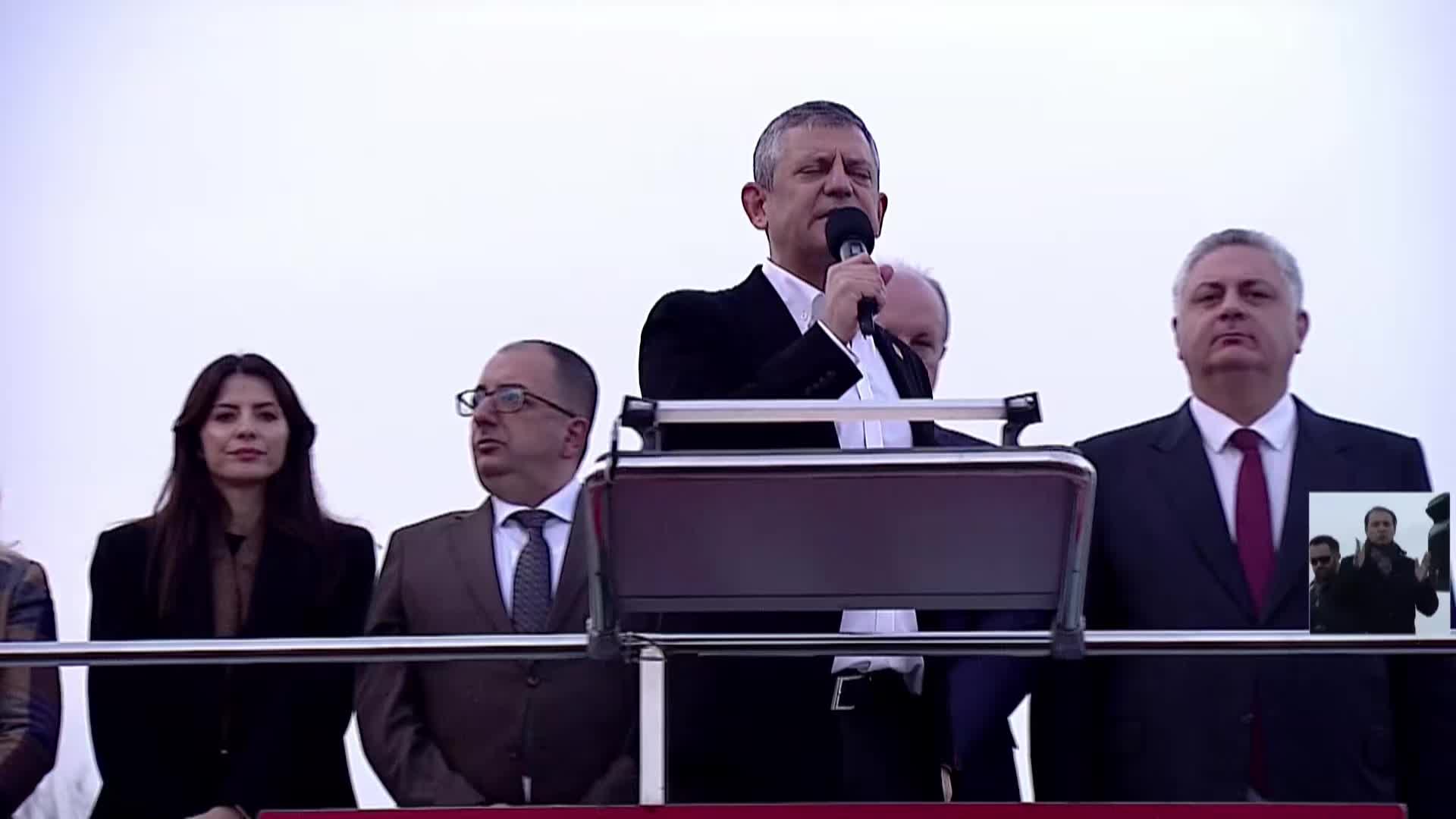 CHP'nin "Millet İradesine Sahip Çıkıyor" mitingi... Özel: "Yoksulluğu, sefaleti unutturmak isteyenler güya kumar ve uyuşturucuyla mücadele ediyorlar"