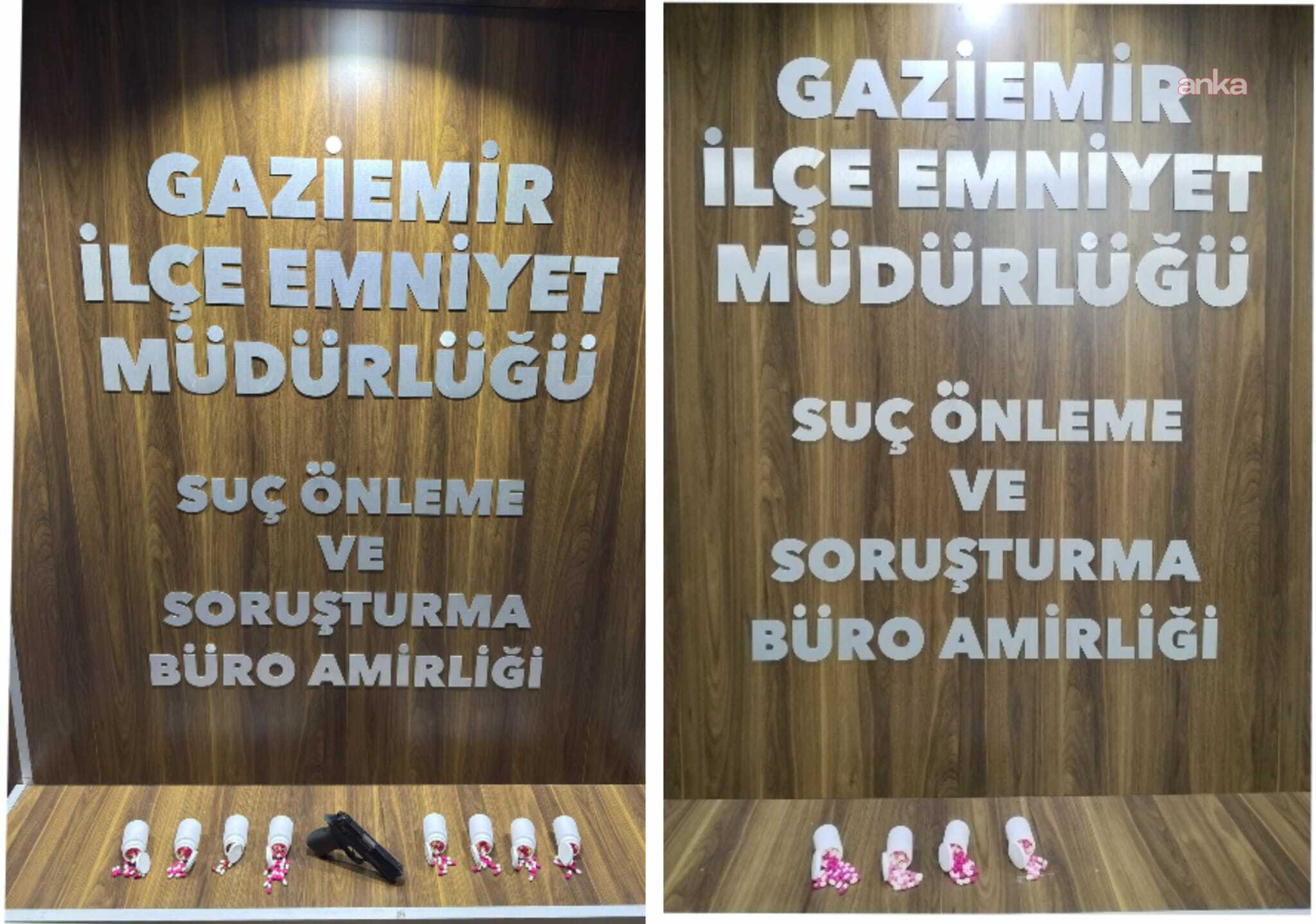 Gaziemir’de uyuşturucu operasyonu: 637 adet sentetik ecza ele geçirildi