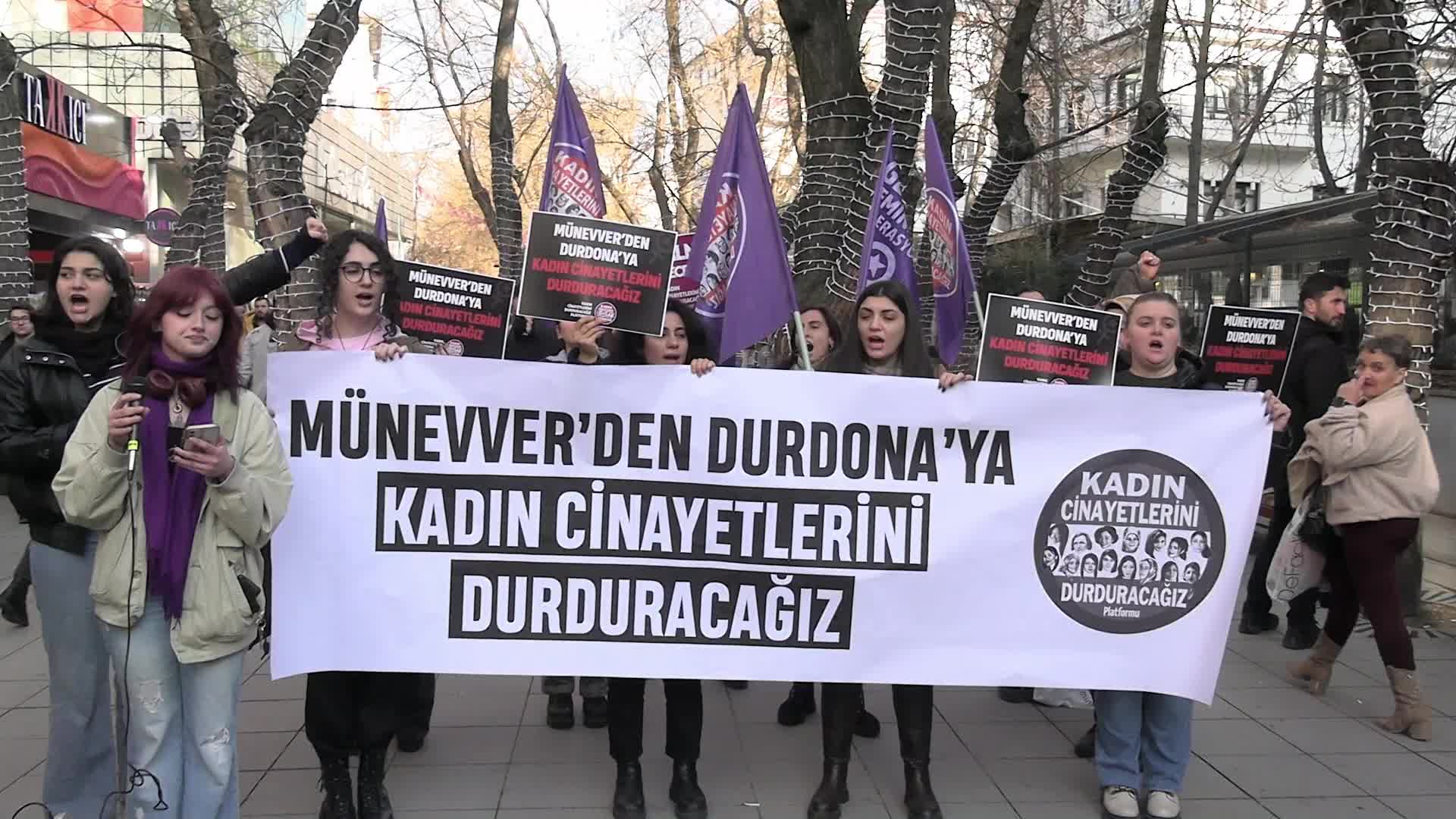 Ankara’da kadınlar Durdona Khakımova için bir araya geldi: Kadınların bedenlerinin konteynerlerde bulunduğu bu düzeni değiştireceğiz