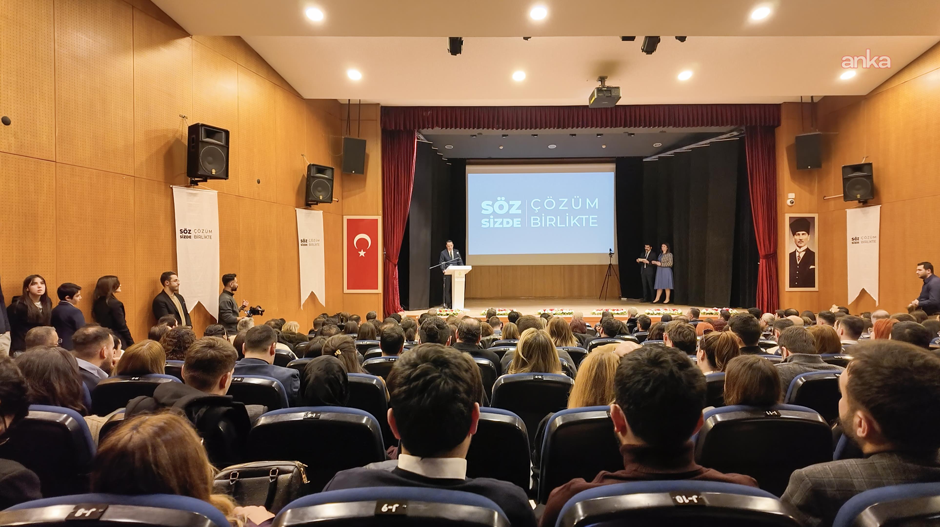 Ankaralı yüzlerce avukat “Söz Sizde, Çözüm Birlikte” programında buluştu