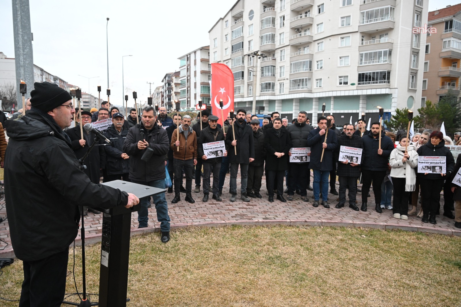 Kırşehir Belediye Başkanı Ekicioğlu, Uğur Mumcu anmasına katıldı