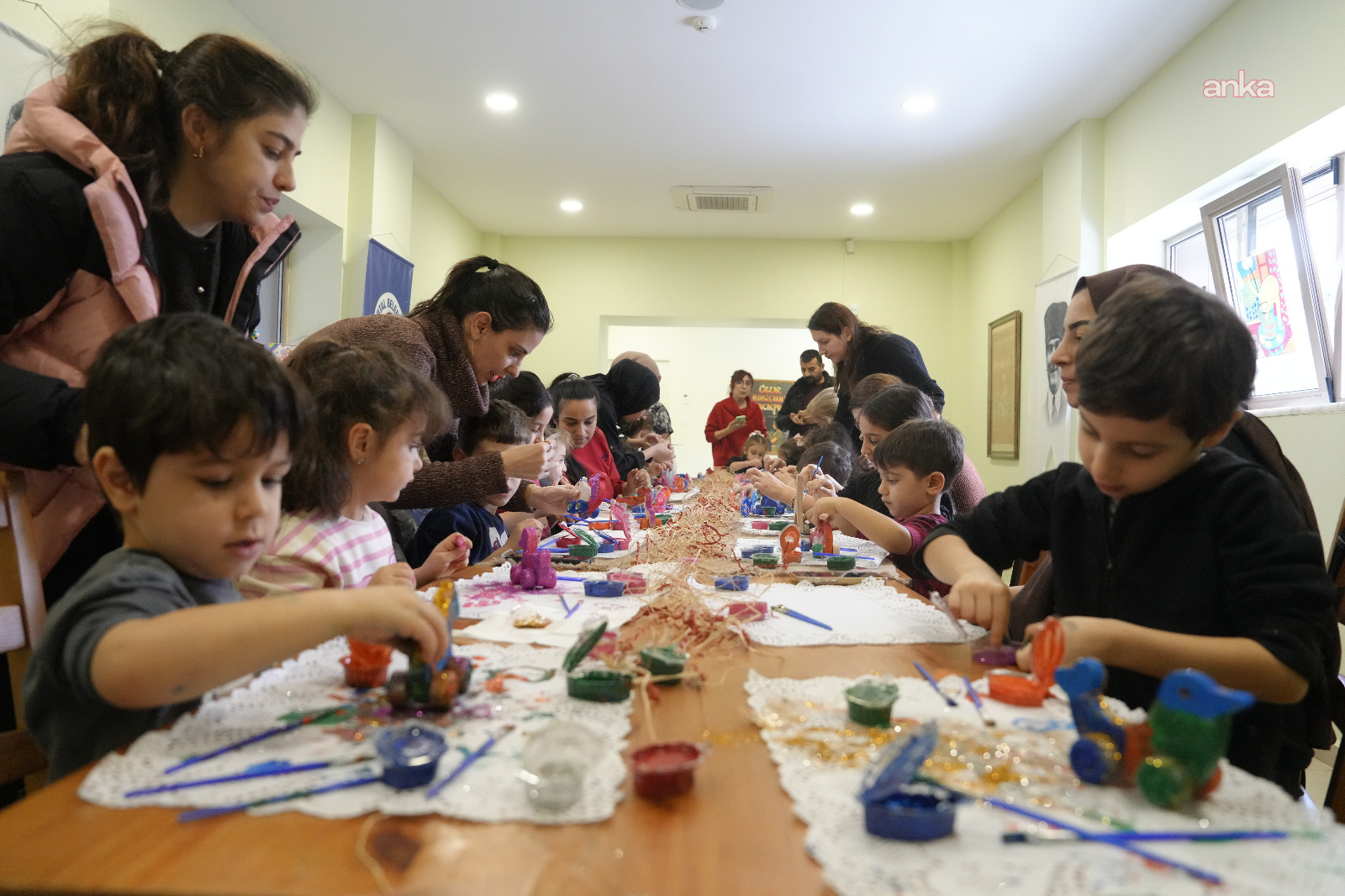 Kartal Belediyesi'nin ara tatile özel çocuk atölyeleri sürüyor