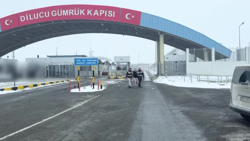 Hakkında kesinleşmiş hapis cezası olan kişi Dilucu Sınır Kapısı’nda yakalandı