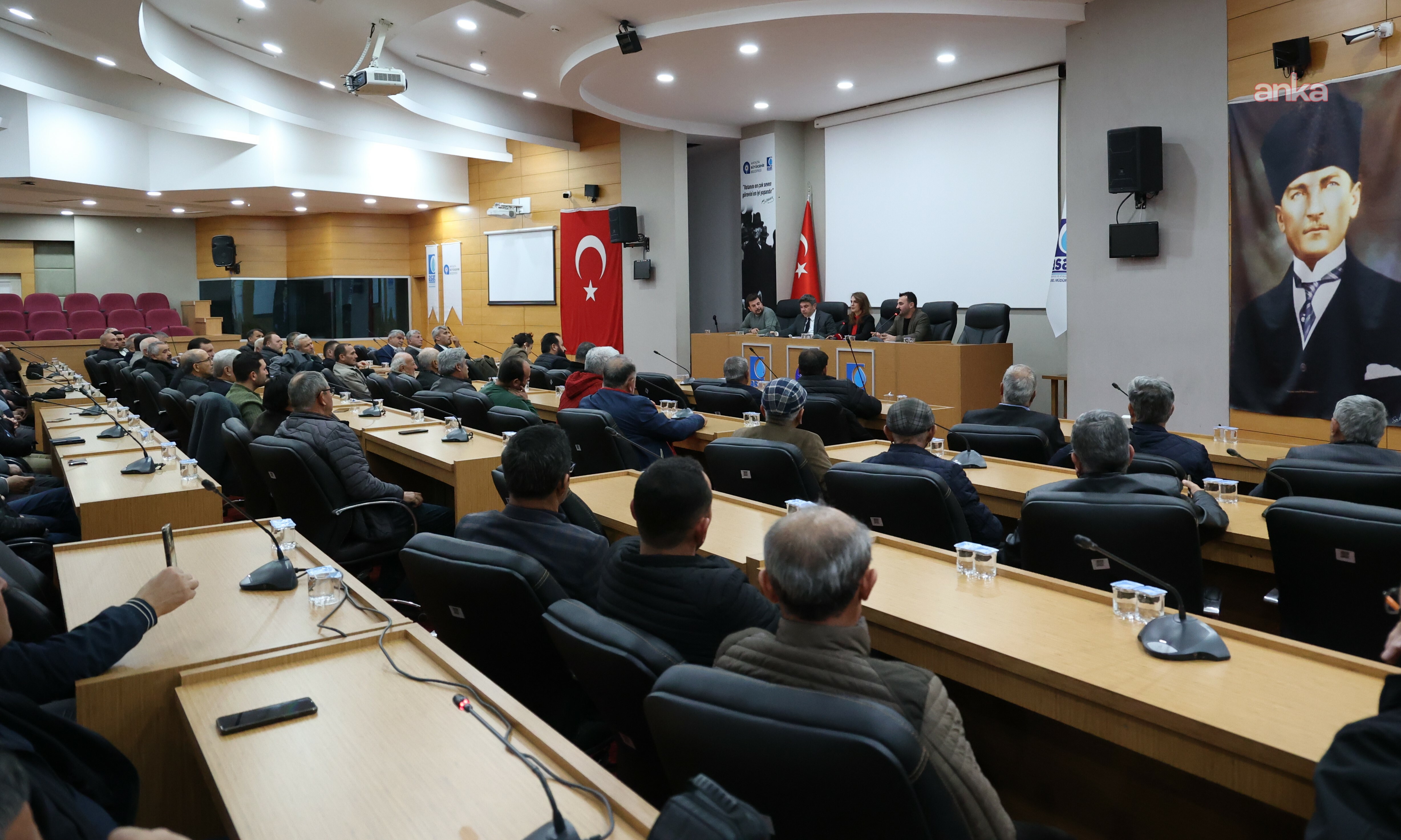 Antalya Büyükşehir Belediyesi, sulama kooperatifleriyle iş birliğini güçlendiriyor