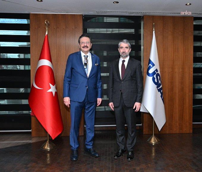 TOBB Başkanı Rifat Hisarcıklıoğlu TÜSİAD’ı ziyaret etti
