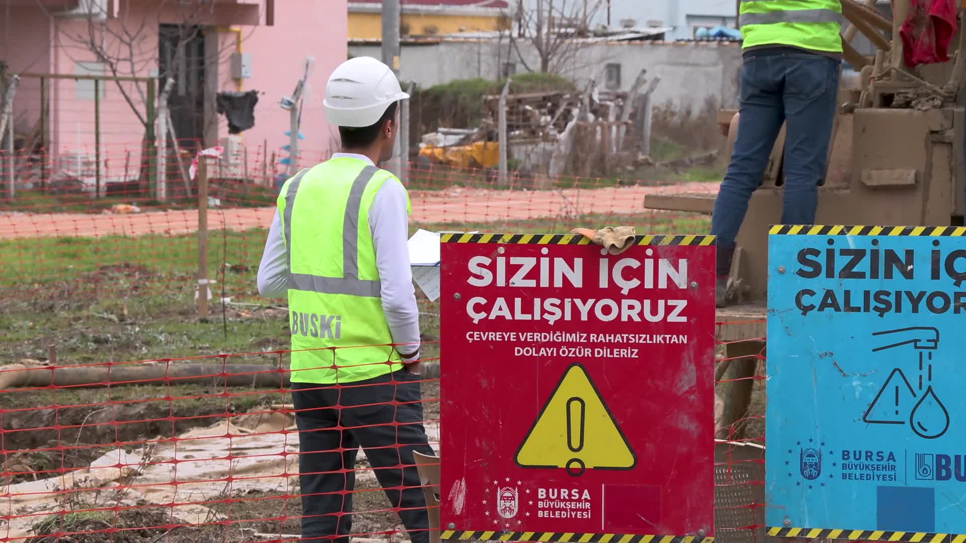 Bursa Büyükşehir Belediyesi’nden İnegöl Hocaköy’e içme suyu desteği