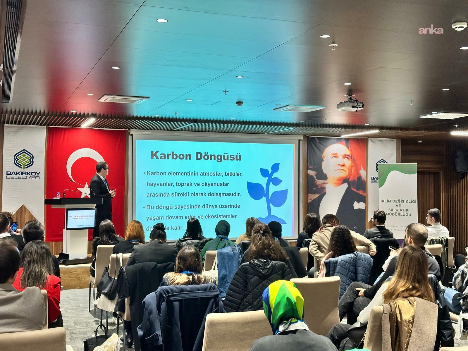 Bakırköy Belediyesi'nden karbon ayak izi eğitimi