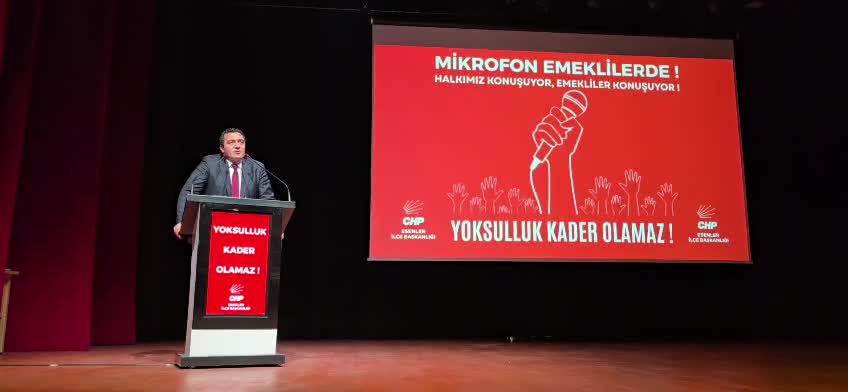 CHP'li Karasu: "Çocuklarına harçlık olarak bile vermeyecekleri parayı emekliye zam diye sundular"