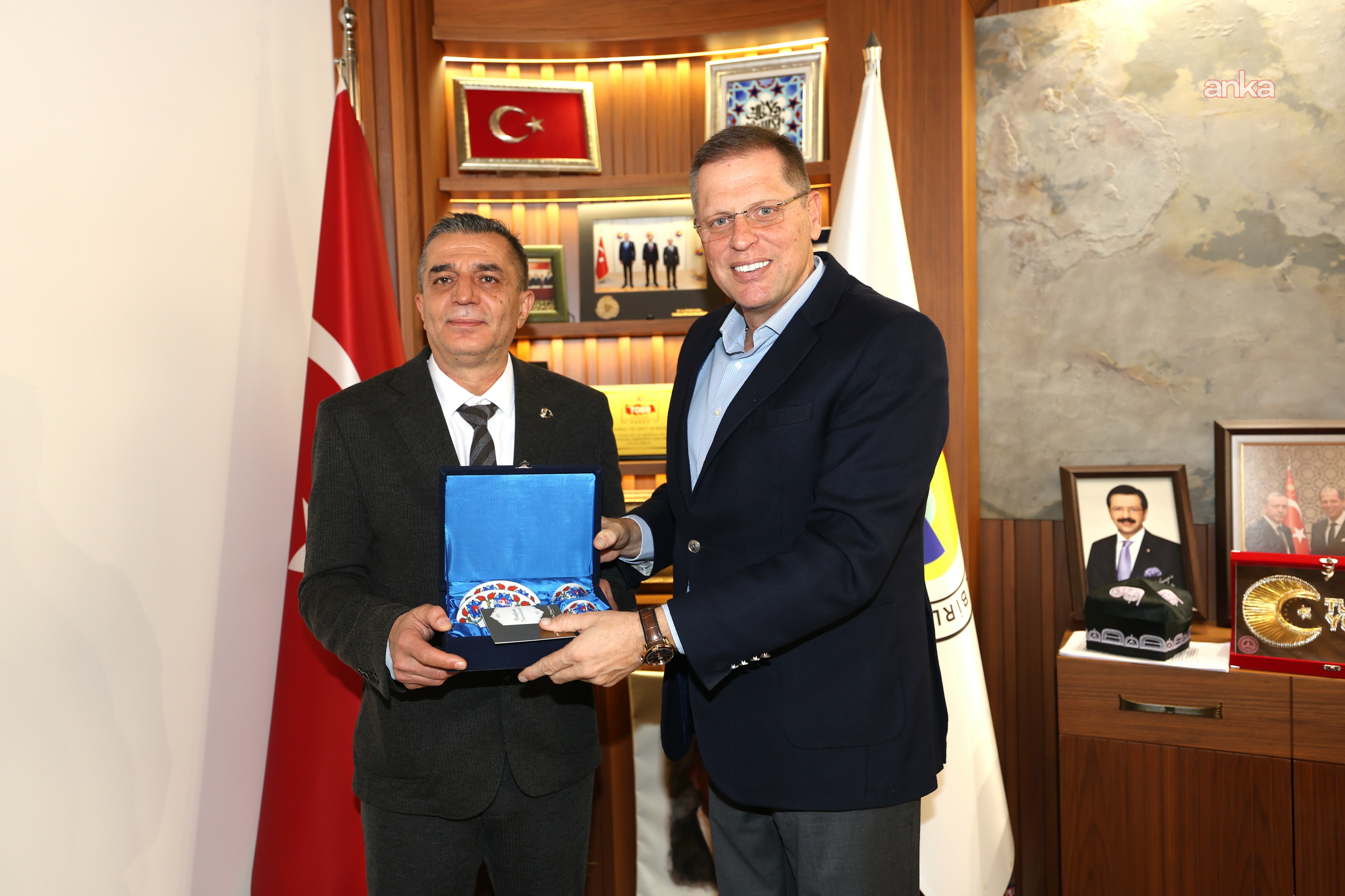 Şehzadeler Belediye Başkanı Şimşek'ten Manisa Ticaret Borsası'na ziyaret