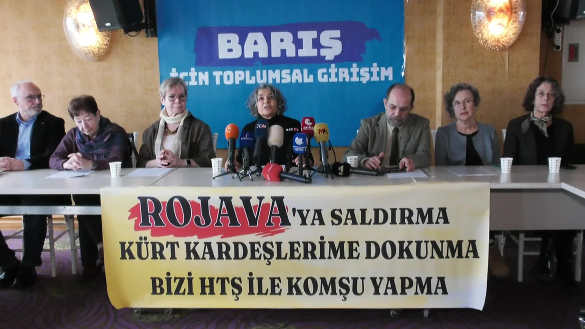 Barış İçin Toplumsal Girişim: Sürecin barışçıl ve demokratik bir çözümle sonuçlanmasını istiyoruz