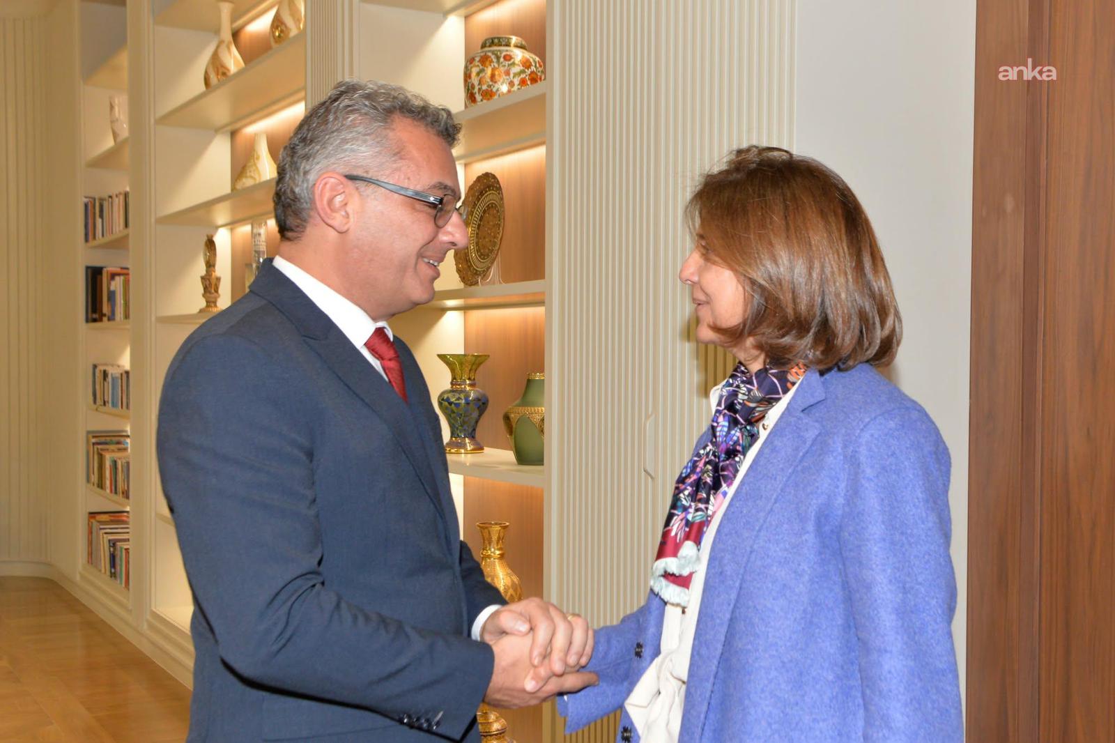 BM temsilcisi Erhürman ile görüştü, gözler yarınki üçlü toplantıda