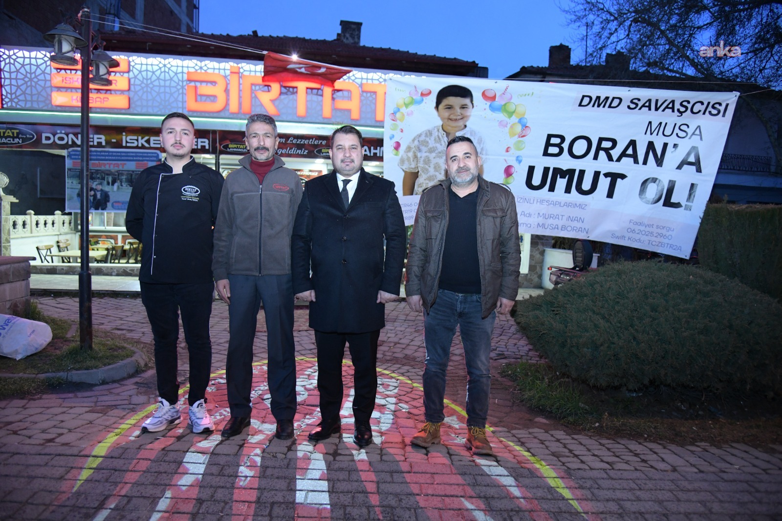 Kahramankazan Belediye Başkanı Çırpanoğlu'ndan DMD hastası minik Musa Boran'ın kampanyasına destek