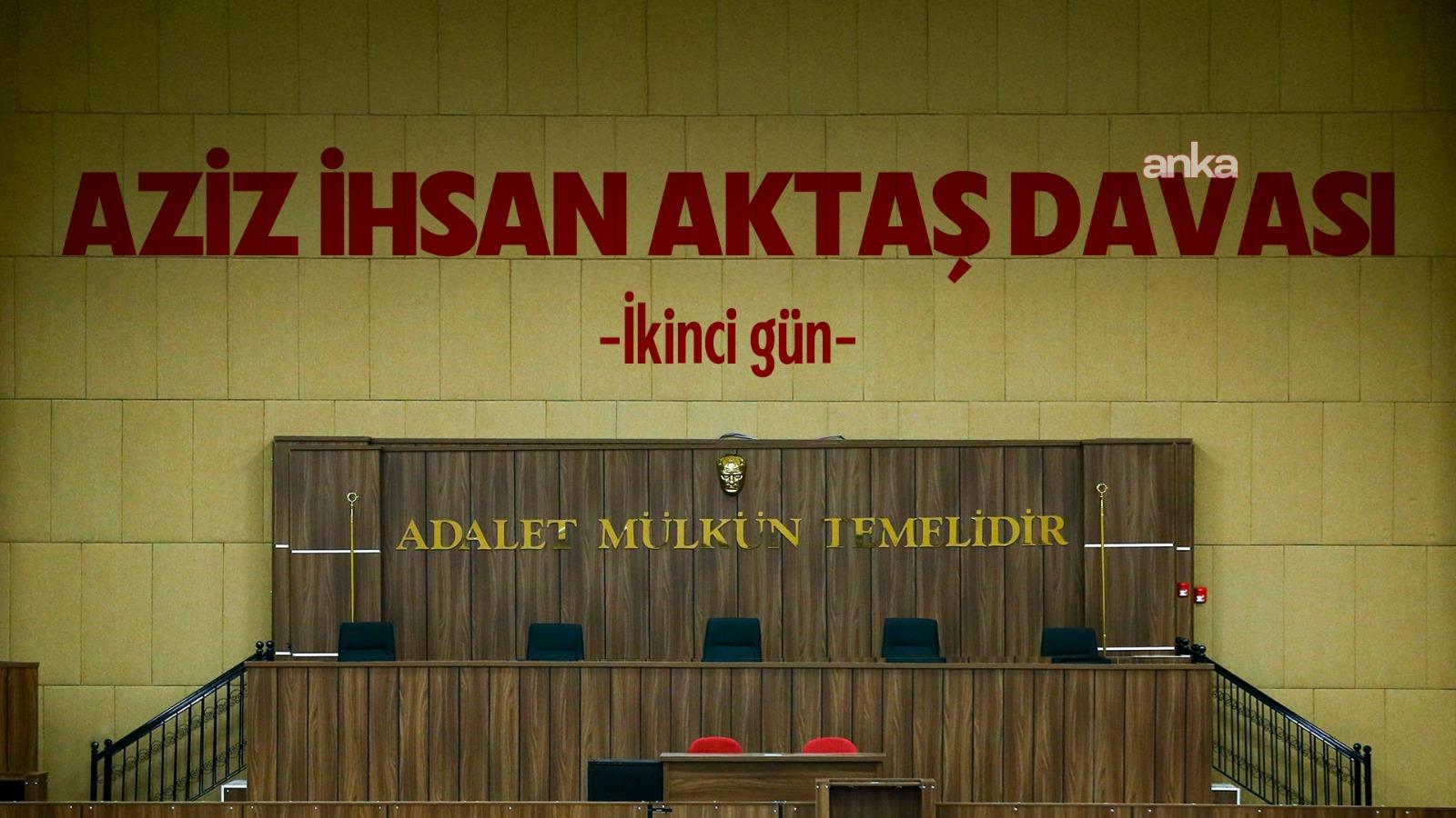 "Aziz İhsan Aktaş davası" ikinci gün... Tutuklu Seyhan Belediye Başkanı Oya Tekin: "Kamu kaynağını korudum, tasarruf ettim, bu nedenle yargılanıyorum"