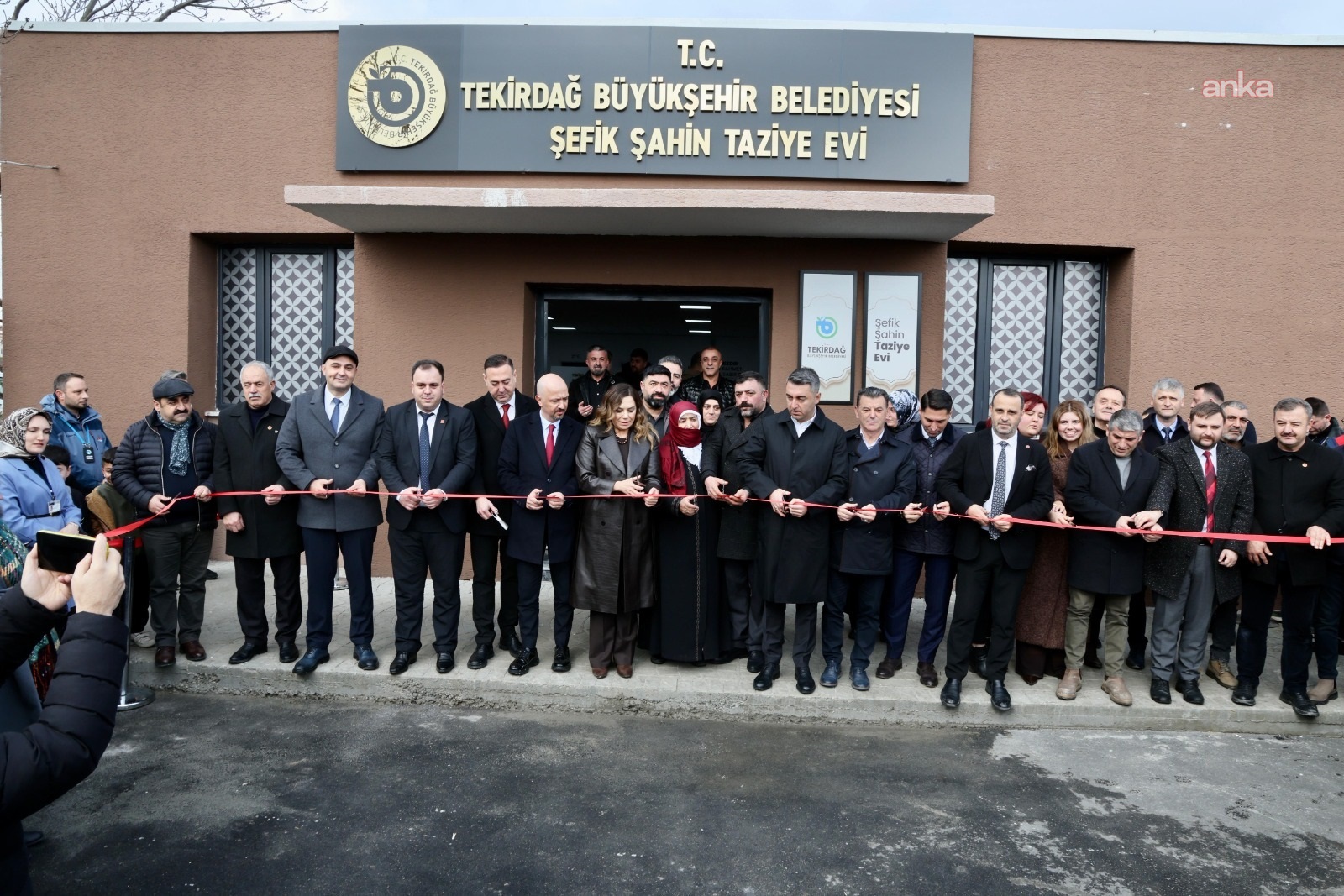 Tekirdağ'da Şefik Şahin Taziye Evi, törenle hizmete açıldı