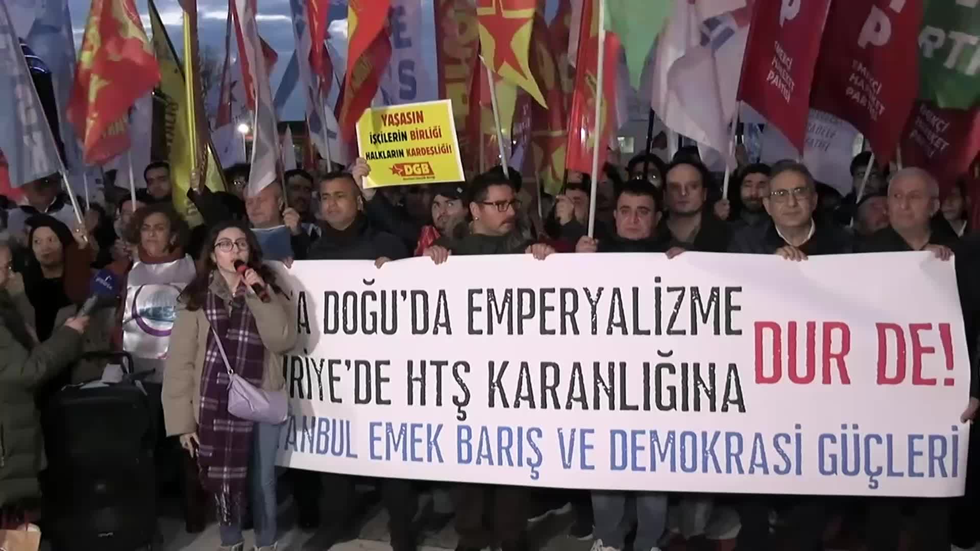 İstanbul Emek, Barış ve Demokrasi Güçleri: Suriye'nin kuzeyinde yüz binlerce çocuk ve sivil açlık ve donma tehlikesiyle karşı karşıya