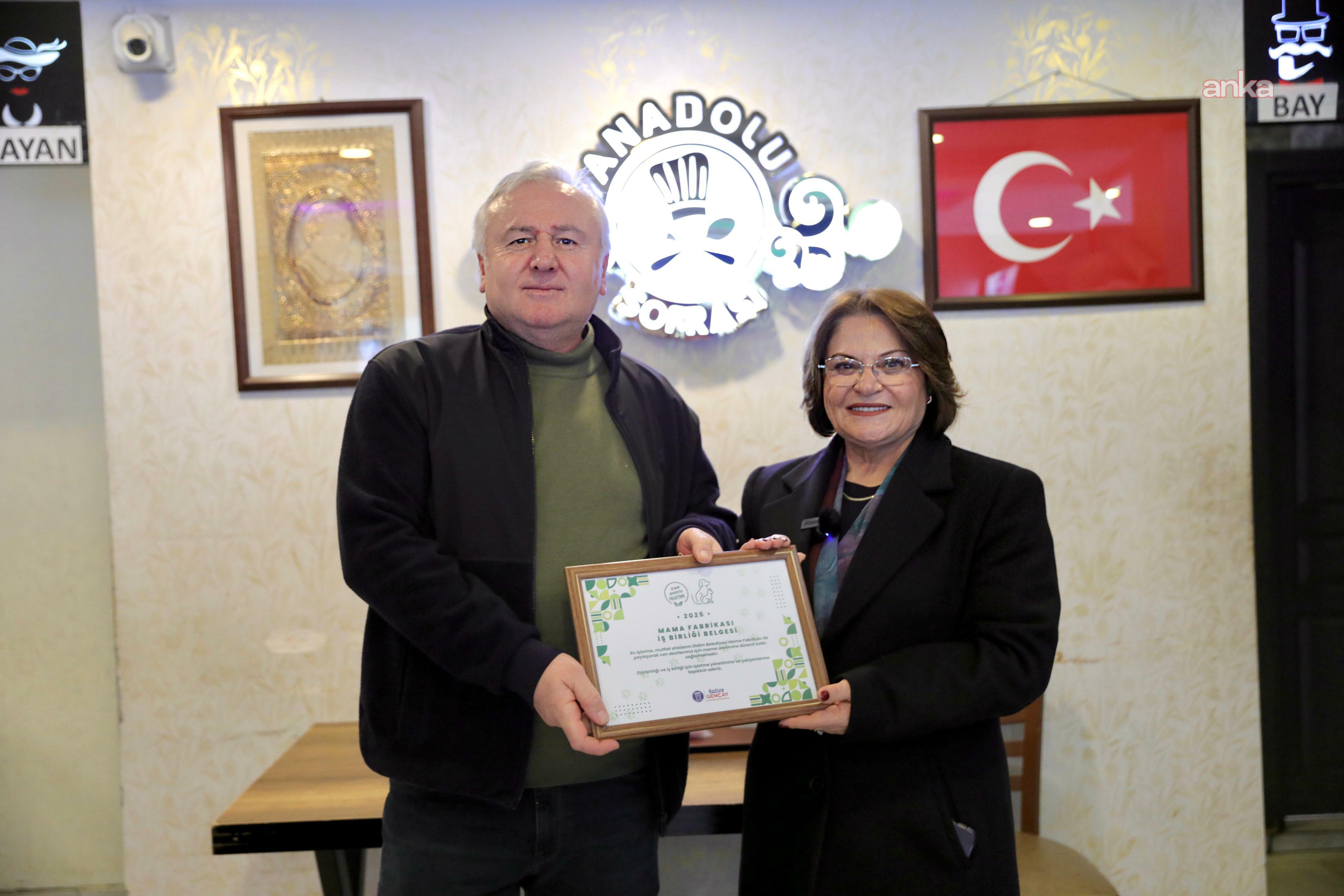 Didim Belediyesi'nden can dostlar için anlamlı iş birliği