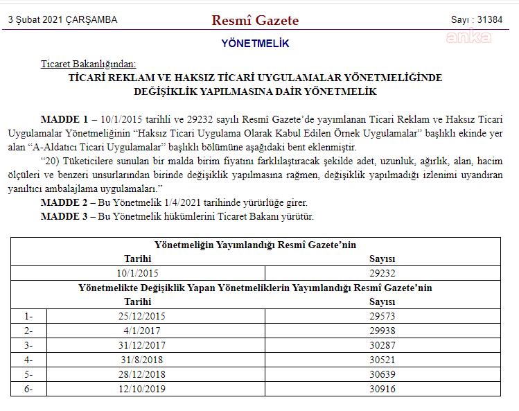 GRAMAJ HİLESİNE 114 BİN LİRAYA KADAR CEZA KESİLEBİLECEK