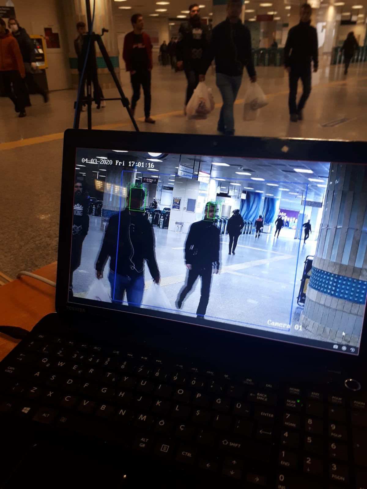 METRO İSTASYONLARINA TERMAL KAMERALAR KURULDU