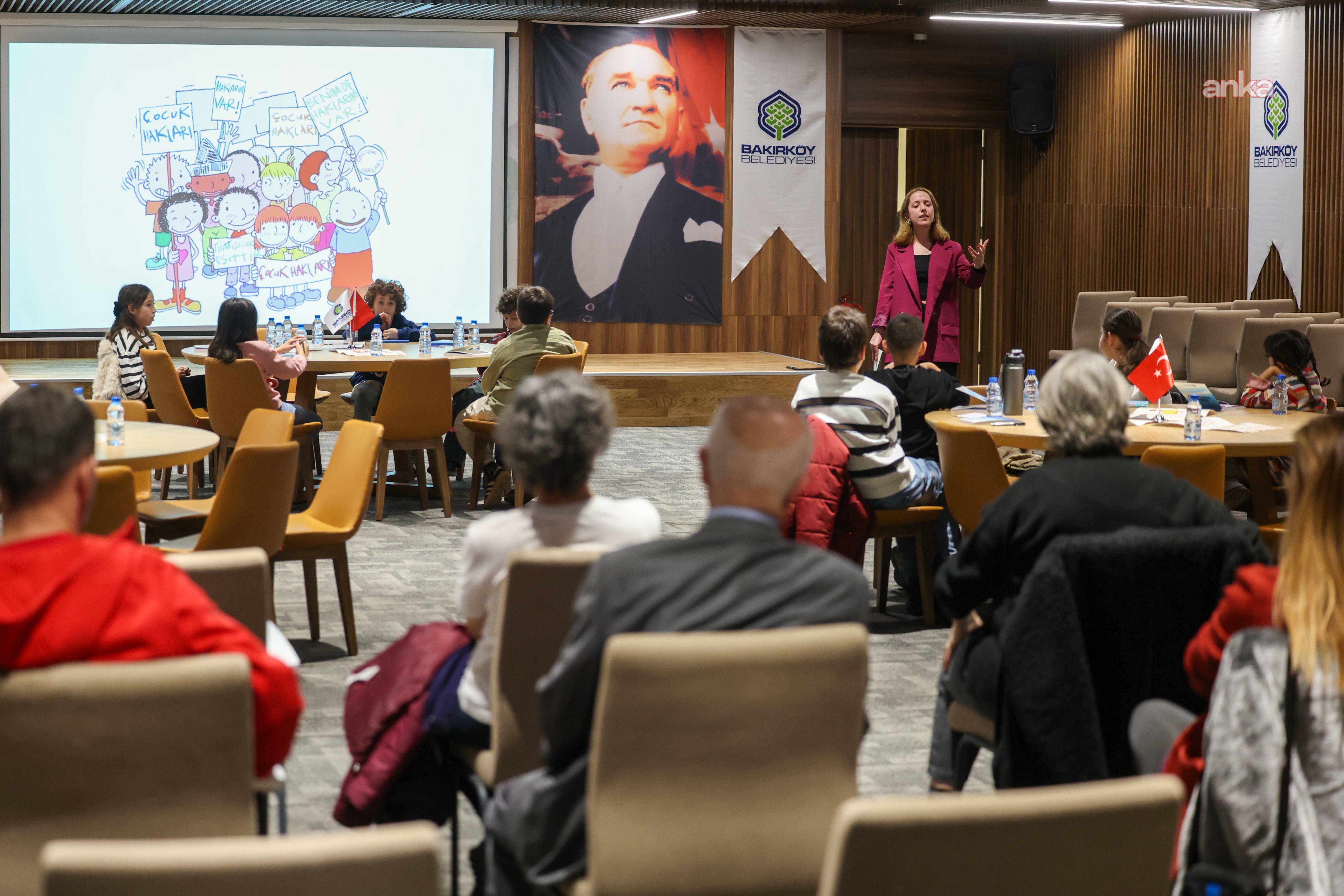 Bakırköy Belediyesi Çocuk Meclisi'nde haklar ve eşitlik konuşuldu