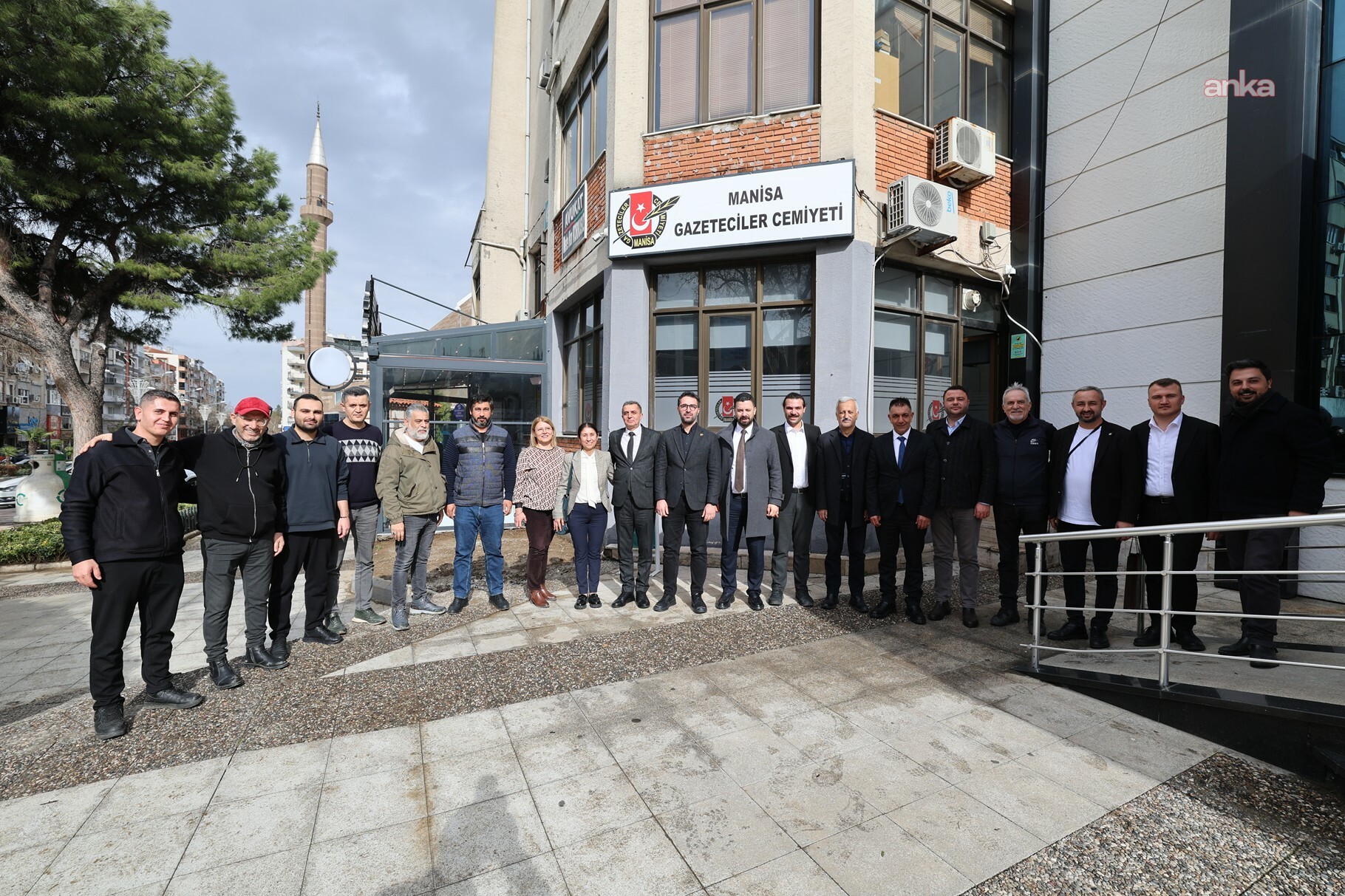 Şehzadeler Belediye Başkanı Şimşek’ten Manisa Gazeteciler Cemiyeti’ne ziyaret