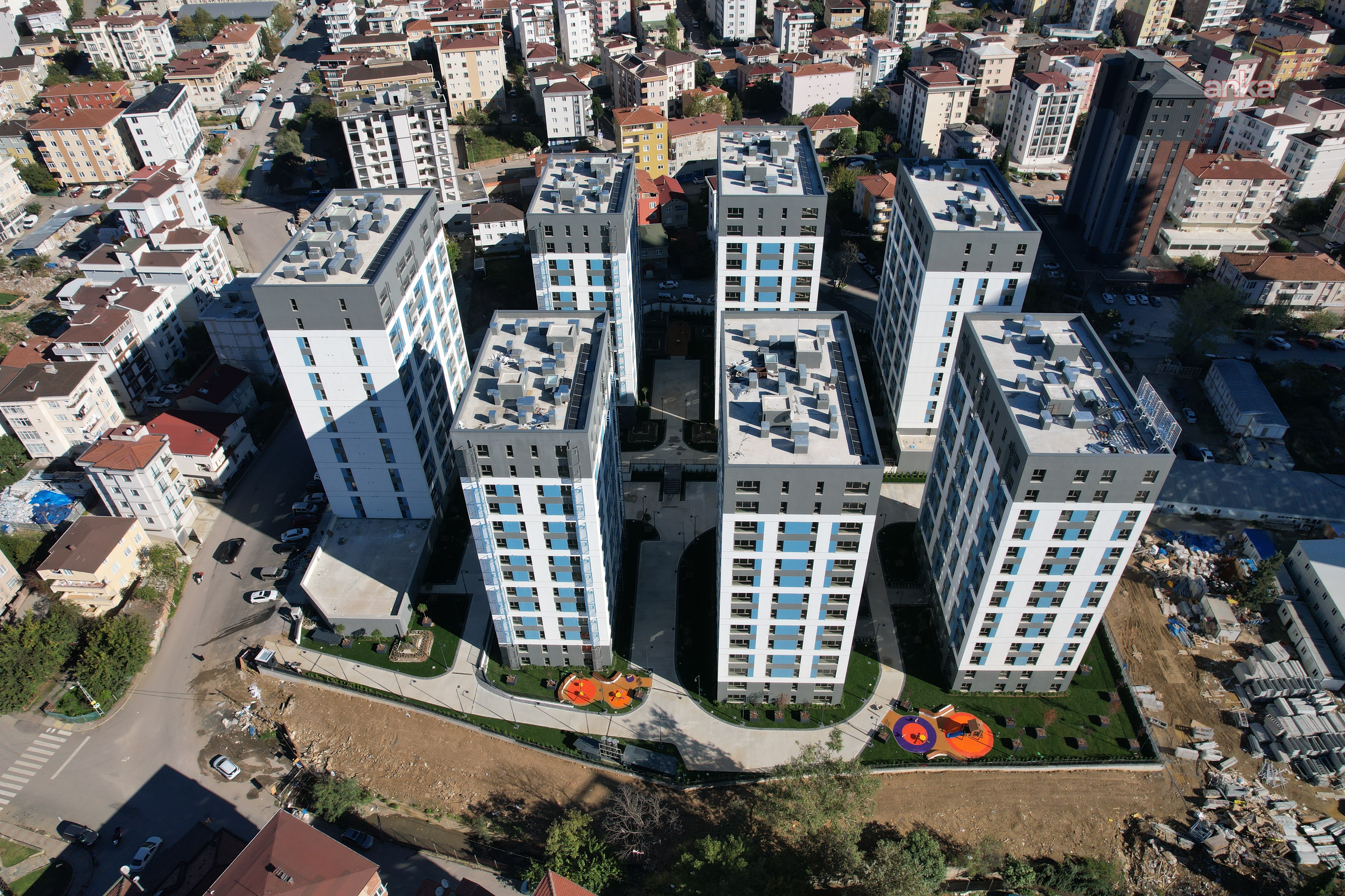KİPTAŞ'ın yaptığı Kartal'daki Kaper Sitesi evleri hak sahiplerine yarın teslim edilecek