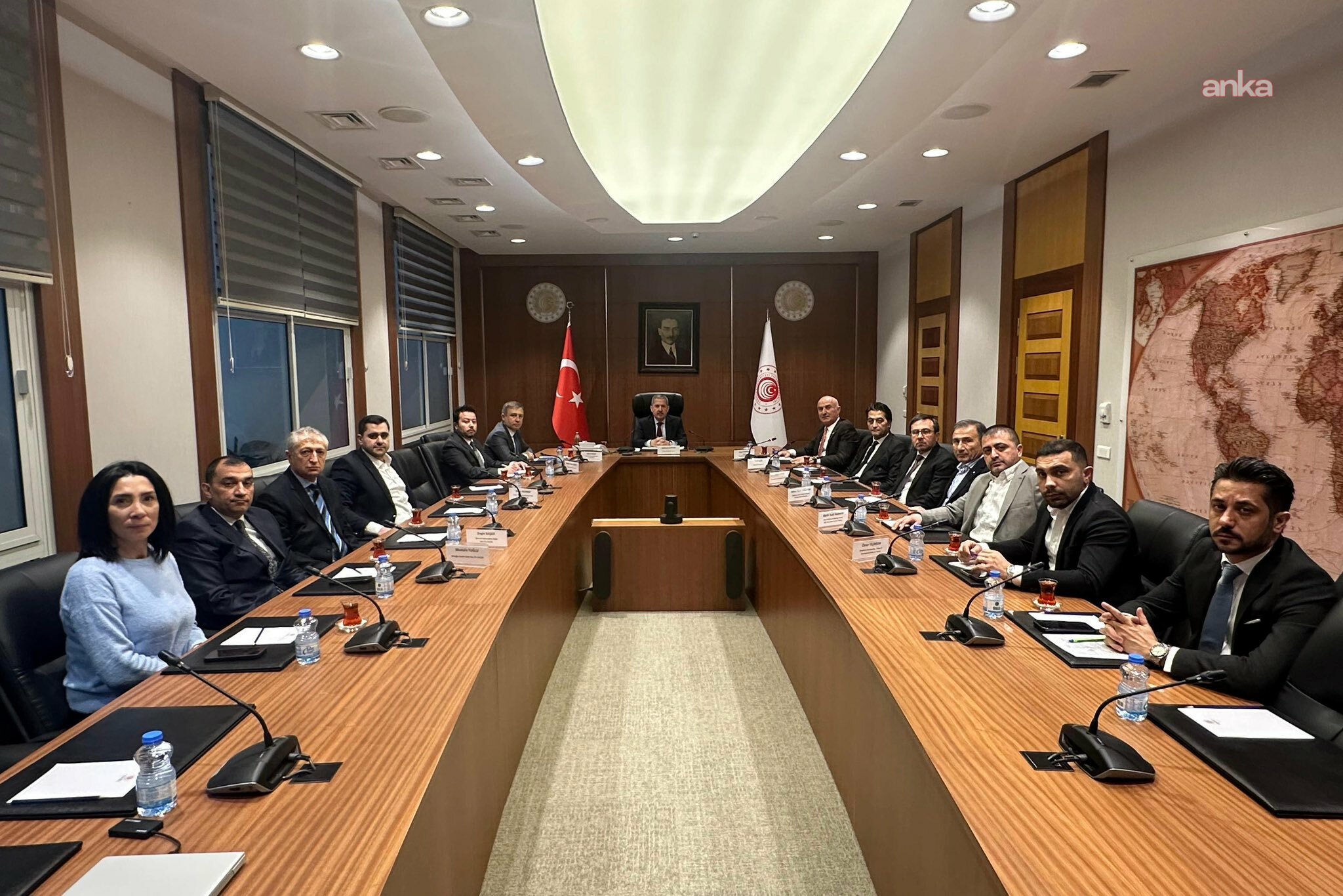 Ticaret Bakanlığı'nda kuru gıda sektörünün temsilcileriyle Ramazan toplantısı