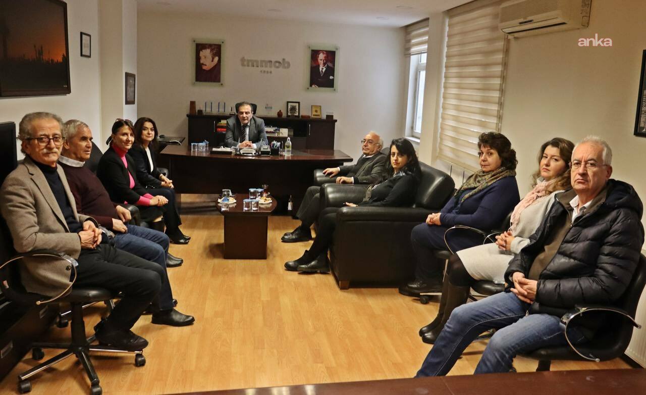 DEM Parti'den TMMOB, Halkevleri ve Kafkas Dernekleri Federasyonu'na ziyaret