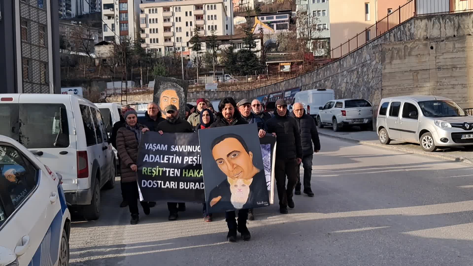 Reşit Kibar davasının 4. duruşması Artvin'de başladı: Reşit için adalet demeye, Reşit için adalet aramaya devam edeceğiz