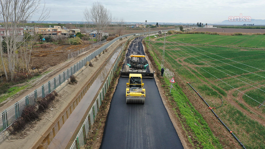 ADANA BÜYÜKŞEHİR, YOL ÇALIŞMALARINI SÜRDÜRÜYOR