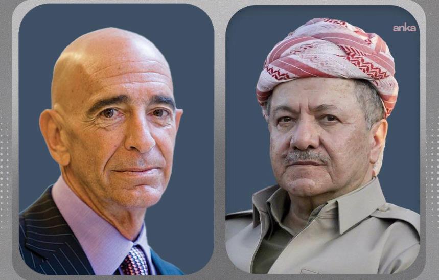 Mesud Barzani, Tom Barrack ile telefonda görüştü: Barışın pekiştirilmesi vurgulandı