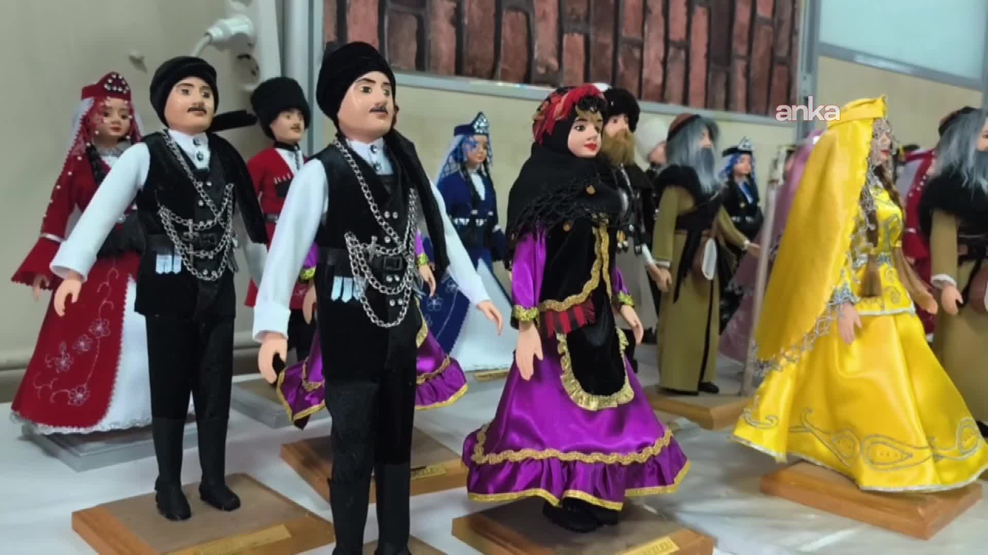 Kadınların el işçiliğiyle hazırlanan bez bebekler, Iğdır’ın yöresel giyimini gelecek nesillere aktarıyor