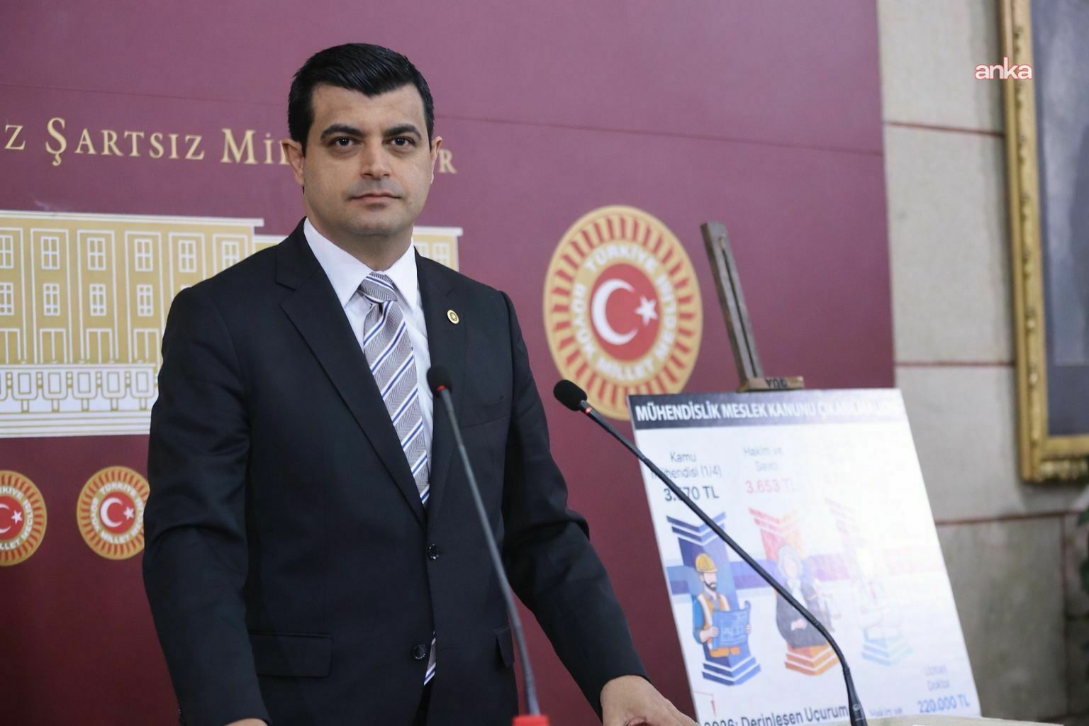 CHP'li Demir'den geliri asgari ücretin altında kalan emeklilerin çocuklarına "eğitim desteği" öngören kanun teklifi