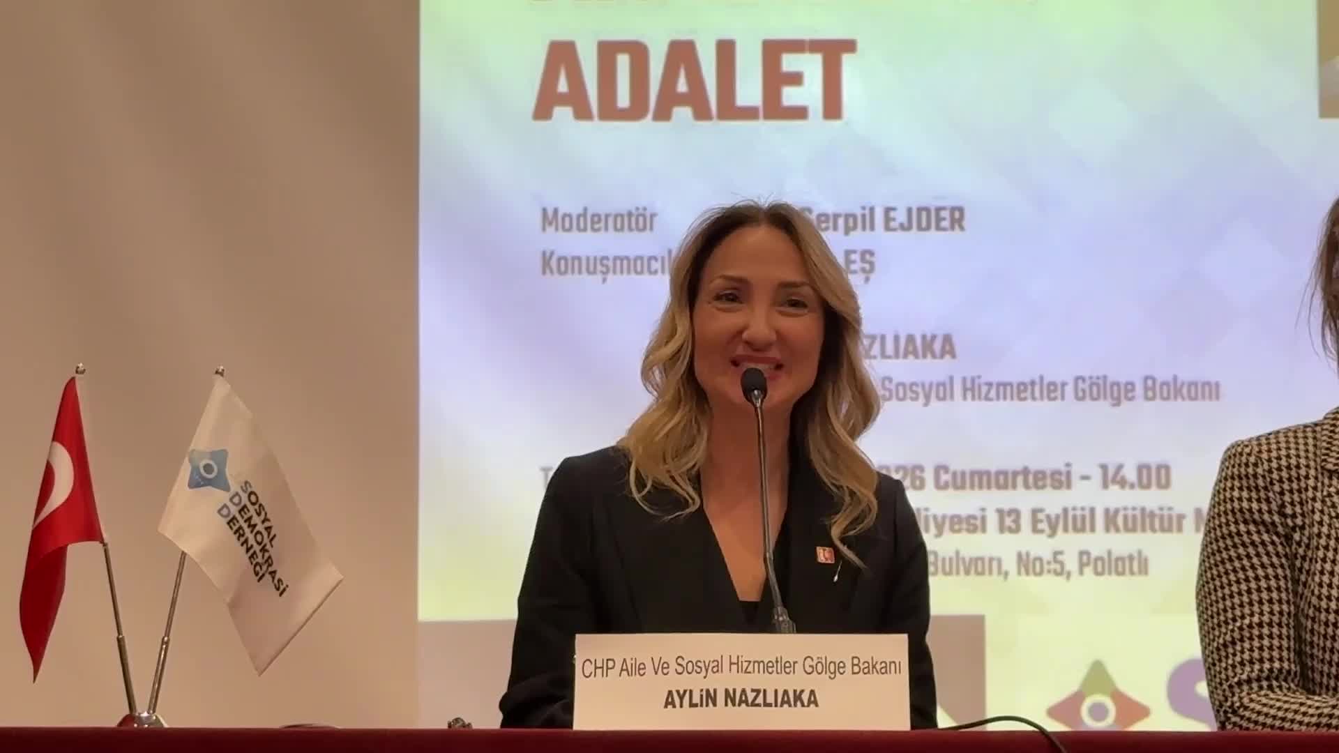Aylin Nazlıaka: "Her geçen gün sosyal adaletsizliğin arttığı bir süreçten geçiyoruz"