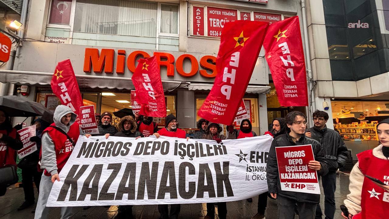 EHP’den Migros işçileri için eylem